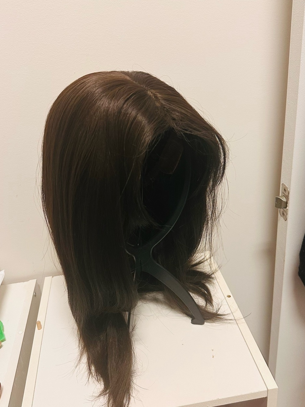 Women’s Brown Synthetic Wig with Natural Shine